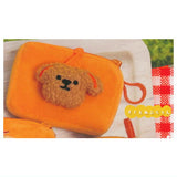 Fuwafuwawanko nui pouch [2.Square Brown]