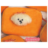 Fuwafuwawanko nui pouch [3.Square White]