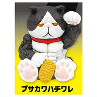 Bakibaki Manekineko Mascot Figure [4.Busakawa Hachiware]