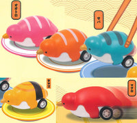 Sushi Penguin Pull Back Car [All 5 type set(Full Complete)]