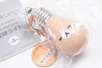 Rilakkuma NEW BASIC RILAKKUMA Bulb Light [2.Rilakkuma (eyes closed)]