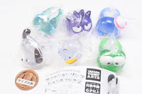 Sanrio Characters Fashion Ring Jewel Clear Part.2 [All 6 type set(Full Complete)]
