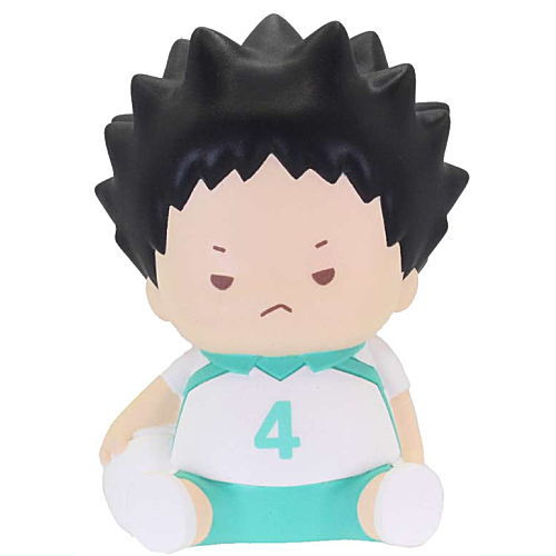 Chubby Chubby Haikyuu!! Aoba Johsai Fukurodani Academy Sofubi Figure [2.Hajime Iwaizumi]