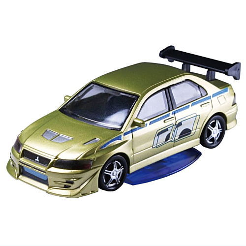 Hobby Gacha Fast and Furious X2 [4.Mitsubishi Lancer Evolution (+Underlight Parts)]