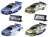 Hobby Gacha Fast and Furious X2 [All 4 type set(Full Complete)]
