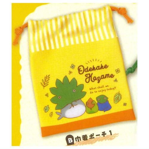 Odekake Kozame Pouch Assortment Collection [2.Kinchaku Pouch 1]