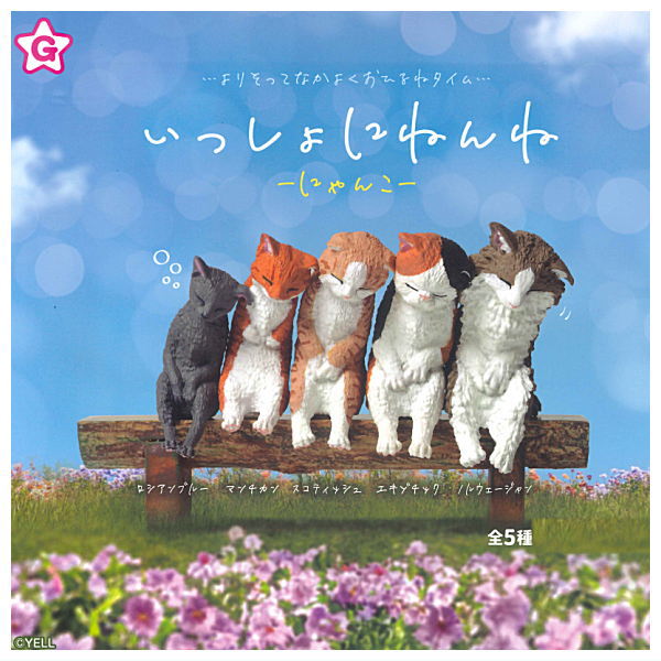 Isshoninenne Nyanko [All 5 type set(Full Complete)]