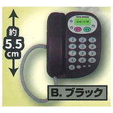 Record playback! Answering machine mascot from those days [2.Black]