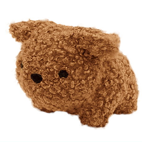 Palm-sized toy poodle stuffed toy [1.Red]