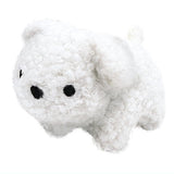 Palm-sized toy poodle stuffed toy [4.White]