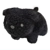 Palm-sized toy poodle stuffed toy [5.Black]