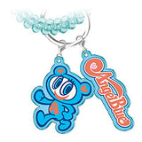 ANGEL BLUE Spring Rubber Keychain [1.A]