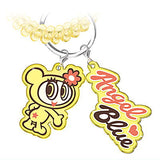 ANGEL BLUE Spring Rubber Keychain [3.C]