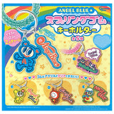 ANGEL BLUE Spring Rubber Keychain [All 5 type set (Full Complete)]
