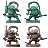 ART IN GASHAPON Frog Kongo Rikishi Statue [All 4 type set (Full Complete)]