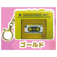 Miniature colorful tape recorder [1.Gold]