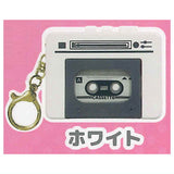 Miniature colorful tape recorder [4.White]