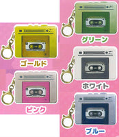 Miniature colorful tape recorder [All 5 type set(Full Complete)]
