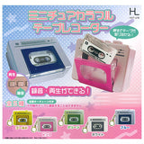 Miniature colorful tape recorder [All 5 type set(Full Complete)]