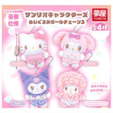 Sanrio Characters Plush Ball Chain Part.3 [All 4 type set(Full Complete)]