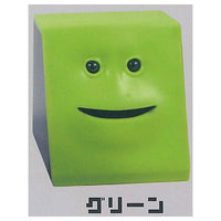 Face Bank Miniature Piggy Bank [4.Green]