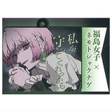 ORIHARA Tohoku Girls picture book acrylic key chain [6.Fukushima Girls x Nemotoshakunage]