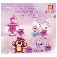 Disney Character Color Collection Charm Purple [All 4 type set(Full Complete)]