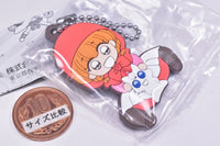 Ribbon capsule rubber mascot [6.Akazukin Chacha]