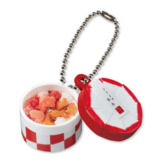 Atelier Ukai miniature charm [6.Fukiyose Red and White]