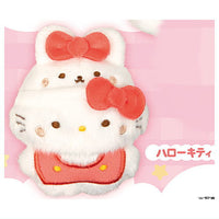 Studio Haneul x Sanrio characters Fuwafuwa Plush Toy [2.Hello Kitty]