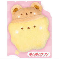 Studio Haneul x Sanrio characters Fuwafuwa Plush Toy [4.Pompompurin]