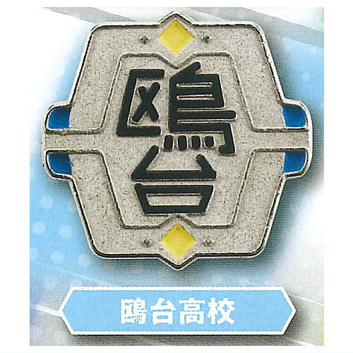 Haikyu!! High School Motif Pin Badge Part.3 Nationwide Edition [6.Kamomedai High School]