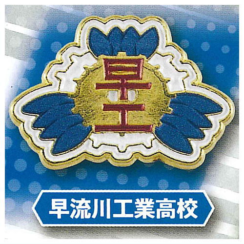 Haikyu!! High School Motif Pin Badge Part.3 Nationwide Edition [9.Sarukawa Technical High School]