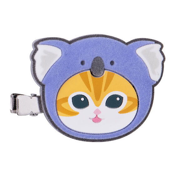 mofusand flocky hair clip [4.Koala]