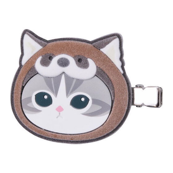 mofusand flocky hair clip [5.Red Panda]