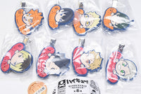 Haikyu!! Charabanchoukou Hair Clip [All 8 type set (Full Complete)]