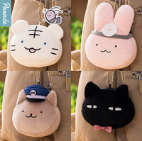 White Tiger and Black Tiger Mocchill Face Mascot [All 4 type set (Full Complete)]