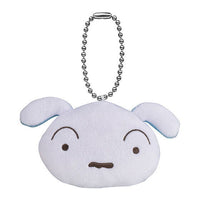 Crayon Shin-chan Face Plush Toy [2.Shiro]