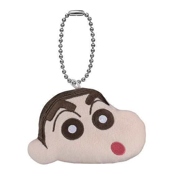 Crayon Shin-chan Face Plush Toy [3.Shin-chan]