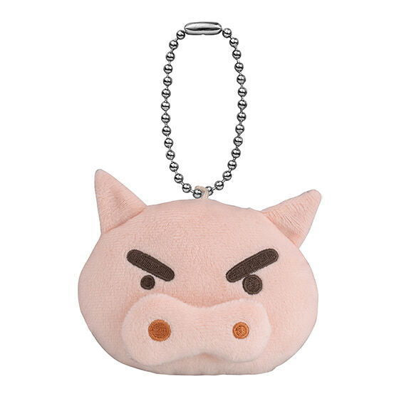 Crayon Shin-chan Face Plush Toy [4.Buriburizaemon]