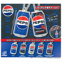 Pepsi miniature can charm Part.2 [All 5 type set(Full Complete)]