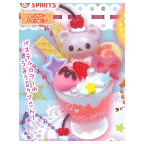 Whipped! Animal Deco Sweets Mascot Ururu Bear [1.Lovely Strawberry Jelly]