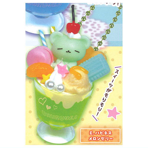 Whipped! Animal Deco Sweets Mascot Ururu Bear [5.Happiness Melon Jelly]