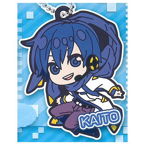 Deformed Rubber! Hatsune Miku Keychain [7.KAITO]