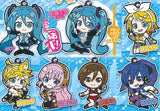Deformed Rubber! Hatsune Miku Keychain [All 7 type set(Full Complete)]