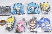 Deformed Rubber! Hatsune Miku Keychain [All 7 type set(Full Complete)]