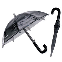 Small umbrella Clear Part.3 [4.Black]