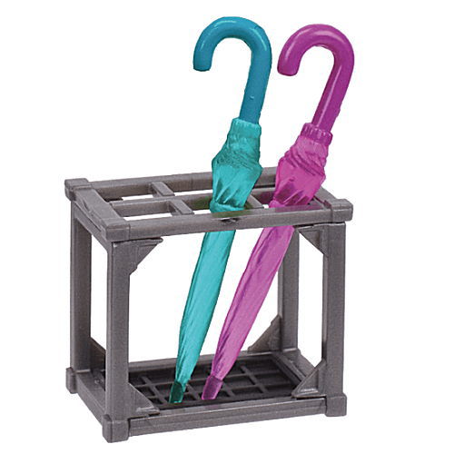 Small umbrella Clear Part.3 [6.Umbrella Stand & Closed Umbrella Grape x Mint]
