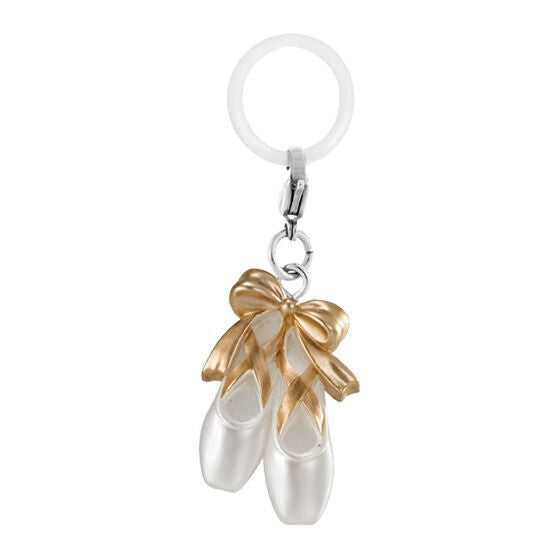 Ballet motif mejirushi accessory [2.Pointe shoes (white)]