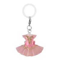 Ballet motif mejirushi accessory [4.Tutu dress (pink)]